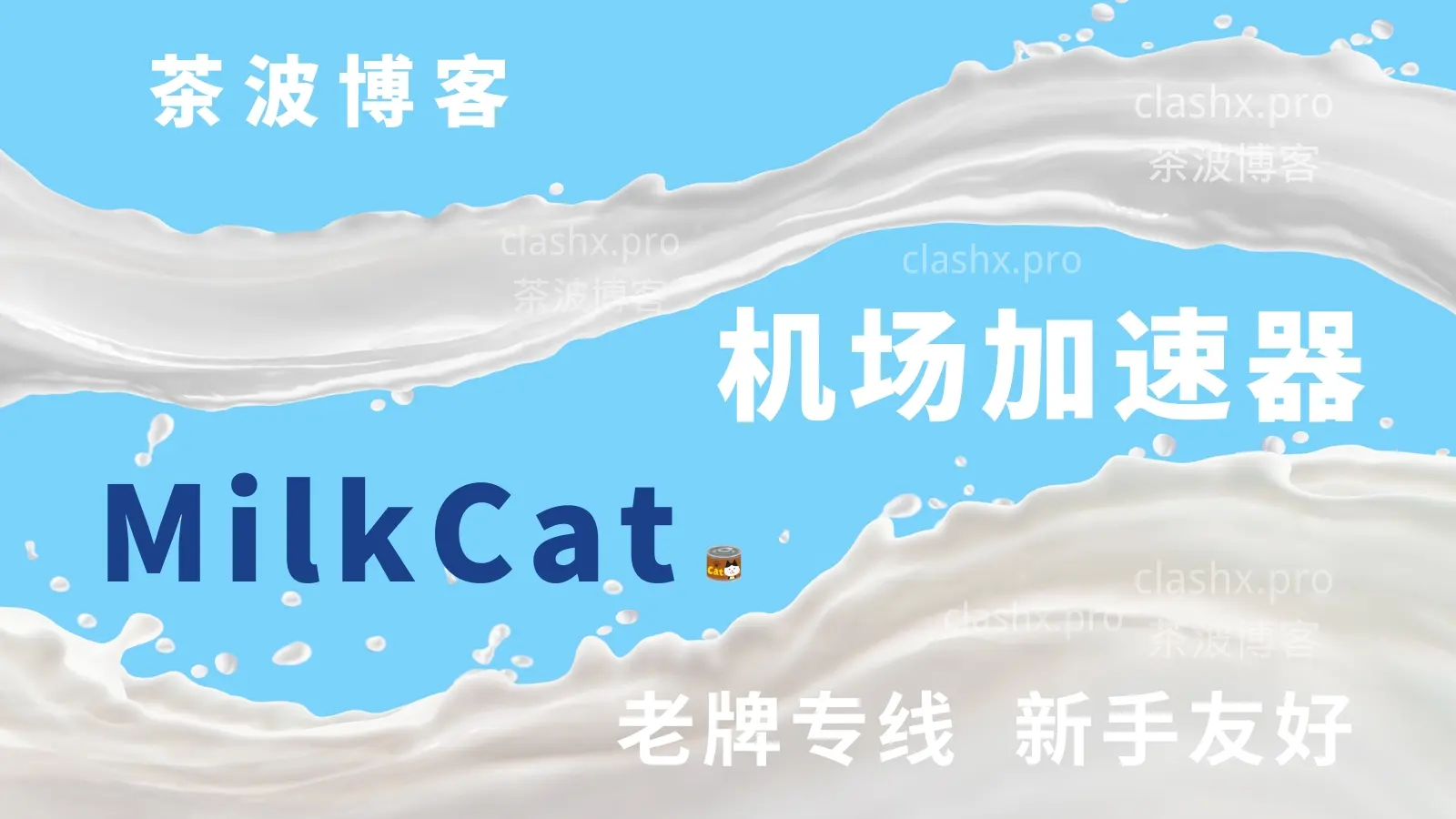 MilkCat 机场测速&评测-茶波博客